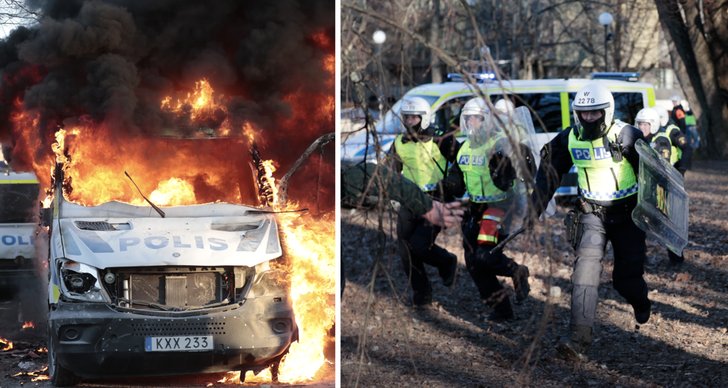 Sverige, Upplopp, Polisen